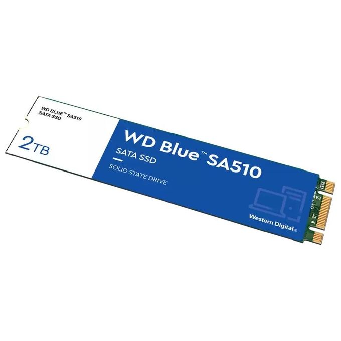 Western Digital WDS200T3B0B Blue SA510 SSD M.2 2 TB SATA III 560 MB-s 510 MB-s colore Nero