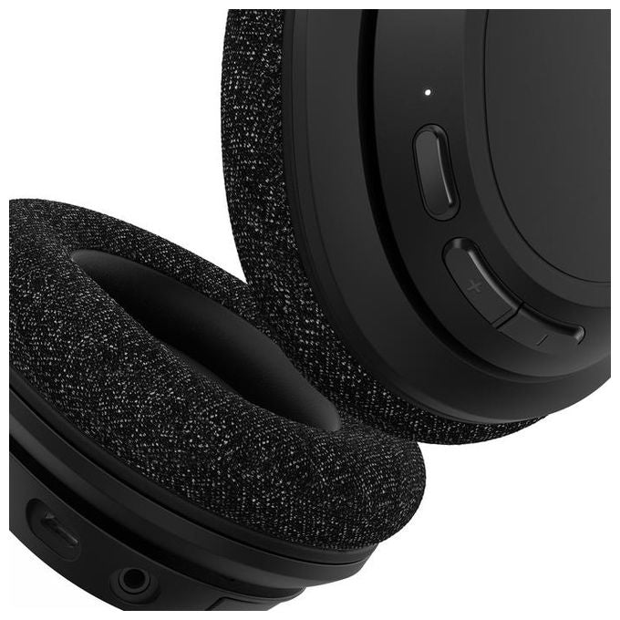 Belkin AUD005BTBLK Cuffie SoundForm Adapt Over-Ear Wireless con Cavo Bluetooth 5.2 Cancellazione Rumore Attivo 65h Autonomia USB-C colore Nero