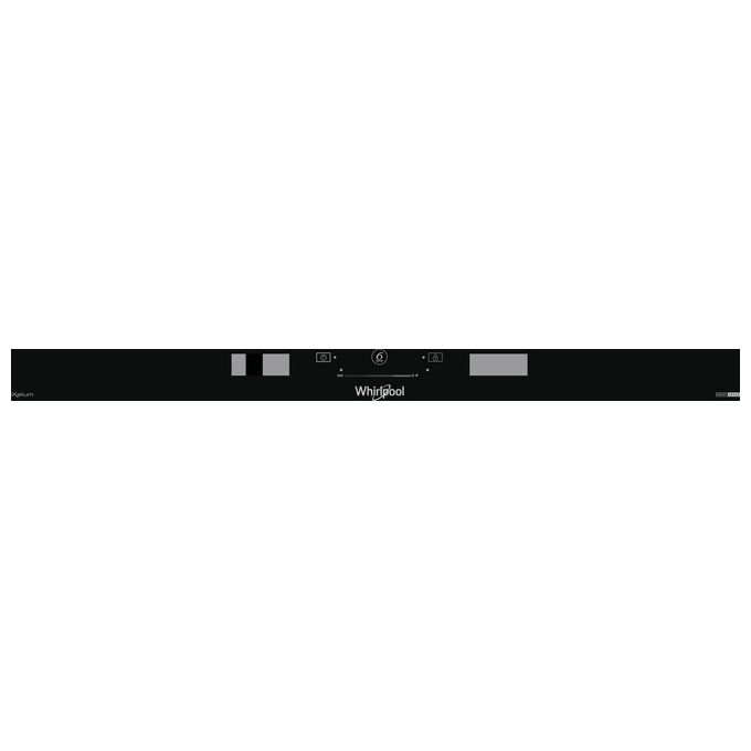 Whirlpool SMP29010CNEIXL Piano cottura a induzione 86 cm 10 zone FlexiCook vetroceramica comandi touch timer digitale colore Nero