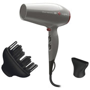 Ga.Ma GH0303 Professional Titan Keratin Diamond 3D Asciugacapelli 2300 Watt 2 velocita' 3 temperature tecnologlia Micro Glitt Grigio