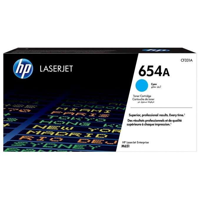 Hp 654a Cyan Original Toner (cf331a)