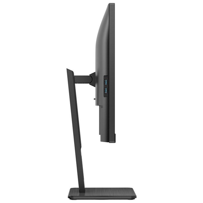 AOC U27E3UF Monitor PC 27'' IPS 4K UHD 3840x2160 60 Hz Adaptive Sync Altoparlanti Hub USB 3.2 Regolazione Altezza colore Nero