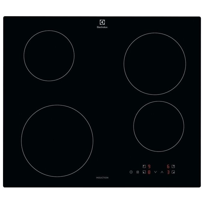 Electrolux EIB60424CK Serie 300 Piano cottura a induzione 60 cm 4 zone Touch 3000 W colore Nero