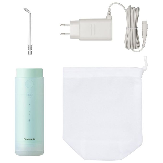 Panasonic EW-DJ4B Idropulsore Orale da Viaggio Ultrasuoni 0,15 L 4 livelli ricaricabile colore Verde