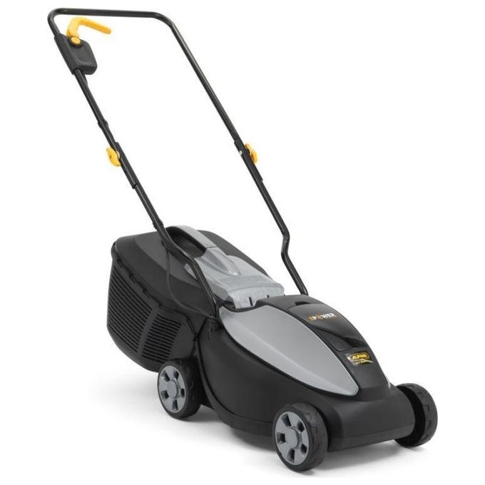 Alpina 291302064-A24 AL 3020 Li Kit Tosaerba a Batteria 20V 4Ah Taglio 30cm Sacco 30L per prati fino a 200m²