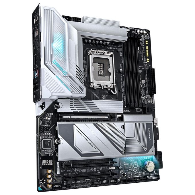 GIGABYTE Z890 GAMING X WIFI7 Scheda madre Supporta CPU Intel Core Ultra Serie 2 16+1+2 fasi VRM DDR5 fino a 8800MHz OC PCIe 5.0 Wi-Fi 7 LAN 2.5GbE Thunderbolt 4 colore Nero
