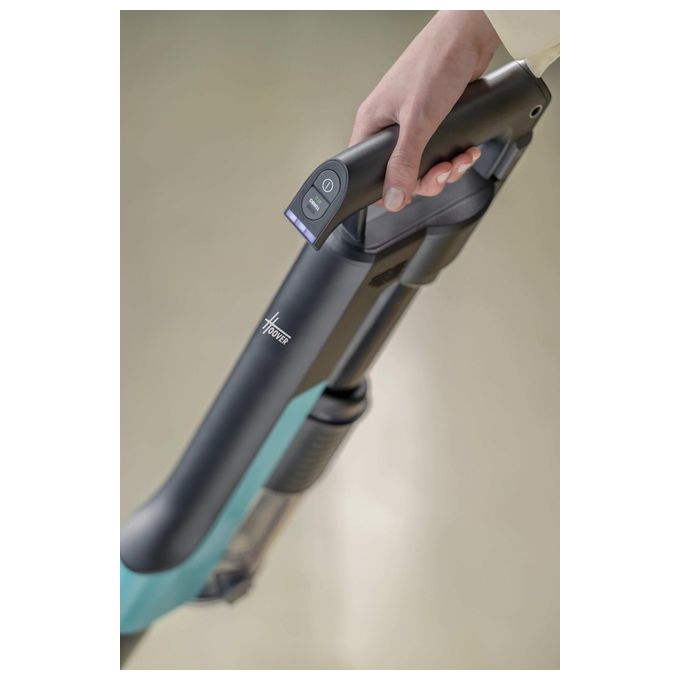 Hoover HF201P 011 HF2 Aspirapolvere Scopa Elettrica a Batteria Ciclonica Senza Sacchetto 1 L 40 min autonomia colore Blu