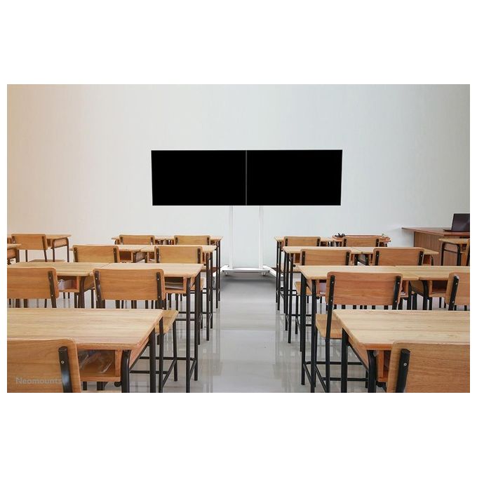 Neomounts ADM-875WH2 Adattatore per doppio schermo 42'' a 65'' VESA max 800x400 40 Kg per schermo colore Bianco