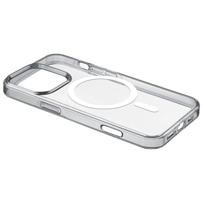 Cellularline GLOSSMAGIPH16PRMT Gloss Mag Cover iPhone 16 Pro Max MagSafe Certificazione MIL-STD-810G colore Trasparente