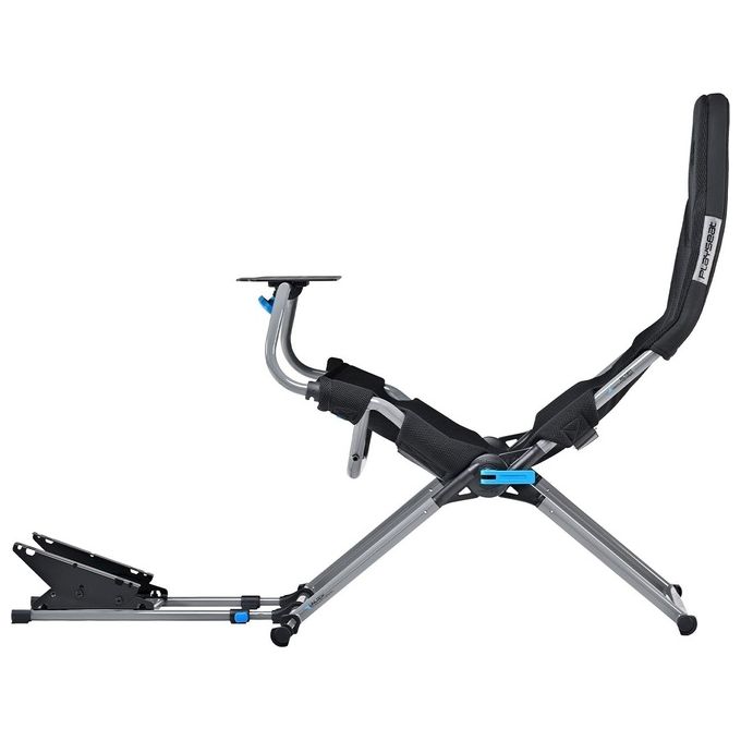 Playseat G.00248 Challenge X Logitech G Edition Sedia Gaming per Console Telaio Acciaio Supporto Volante Altezza Regolabile colore Nero Grigio