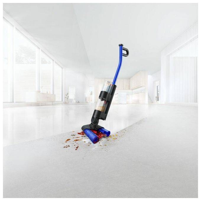 Dyson WR01 Wash G1 Aspirapolvere Lavapavimenti a Batteria Senza Sacco 1 L autonomia 35 min display LCD colore Nero Blu