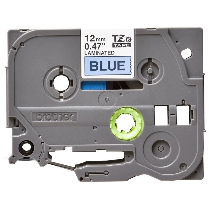 Brother Nastro Tipo Tz 12mm Nero Blu