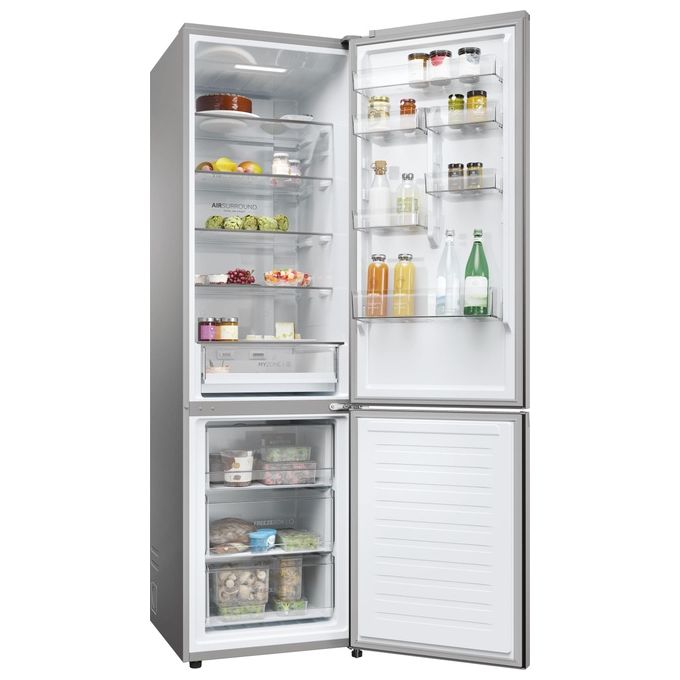 Haier HDPW3620DNPD Serie 3 PRO Frigorifero Combinato 406 L 205 cm Classe D 35 dB Total No Frost Wi-Fi colore Dark Inox