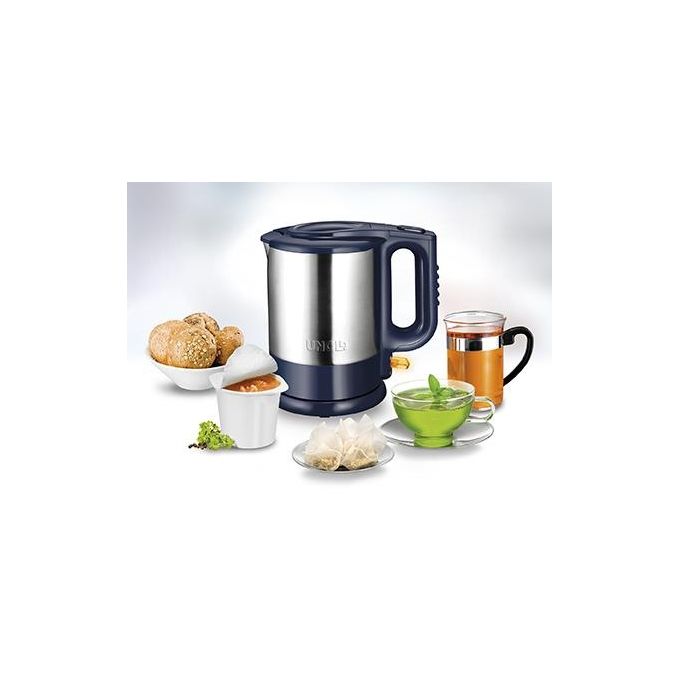Unold 18018 Bollitore Elettrico 1,5 L 2200 W Elemento Riscaldante Nascosto Base Girevole 360° colore Blu