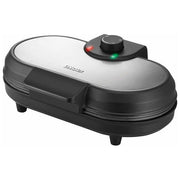 Unold 48165 American Pancake Maker 2 pancake 1000 W piastre antiaderenti colore Nero