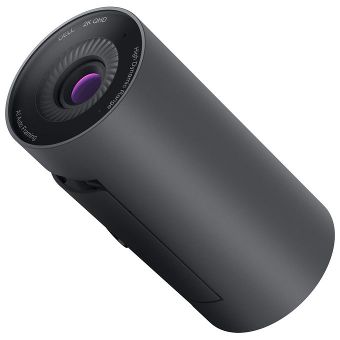 Dell WB5023 Pro Webcam 2K QHD 2560x1440 60fps USB 2.0 Autofocus Zoom 4x Microfono colore Nero