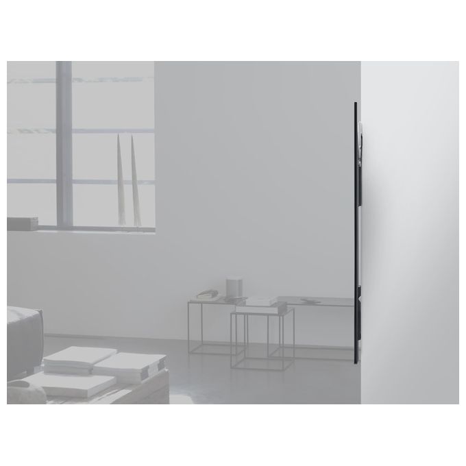 One For All WM6812 Supporto a Parete Ultra Sottile No Gap per TV 32 110 Pollici VESA 900x600 Carico Massimo 75 Kg colore Nero