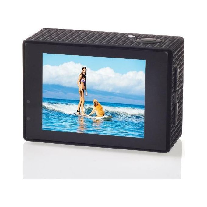 Nilox S0458598 X-SNAP2 Action Cam 4K WiFi Impermeabile 30m Display 2'' Foto 16MP Sensore CMOS colore Nero