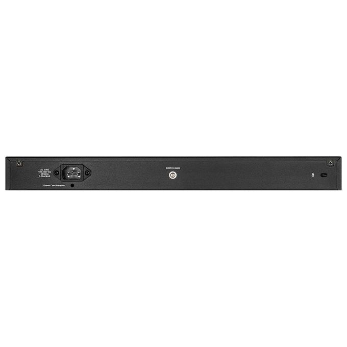D-Link Web Smart DGS-1210-52MP Switch gestito 8 x 10-100-1000 (PoE+) + 40 x 10-100-1000 (PoE) + 4 x SFP desktop, montabile su rack PoE+