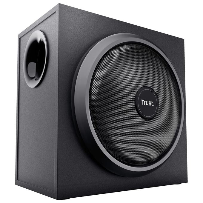 Trust 23696 Yuri Set Altoparlanti 2.1 Canali 60 W RMS 120 W PMPO Colore Nero