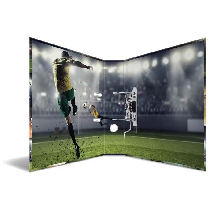 Herma Registratore a Leva con Anelli Sport con Motivo Calcio A4 Dorso 7cm Cartonato