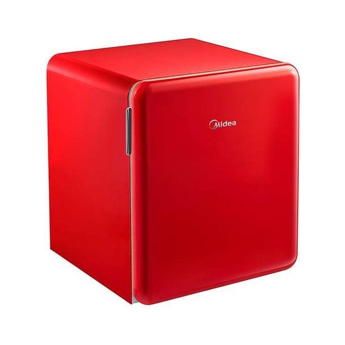 Midea MDRD86SLE32 Frigorifero Minibar 47 L 49 cm Classe E 41 dB Statico Design Retro' colore Rosso