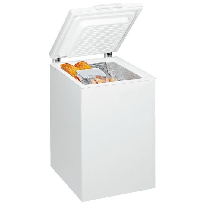 Whirlpool WH1411 E2 2 Congelatore a Pozzo 132 L 86,5 cm Classe E 41 dB FastFreezing 6° Senso colore Bianco