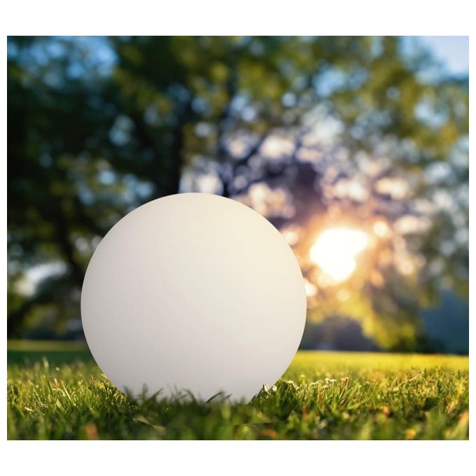 CENTURY BLL-042500 Bolla Illuminazione a pavimento da esterno LED 0.4 W RGB+3000K IP44 Dimmerabile Solare colore Bianco