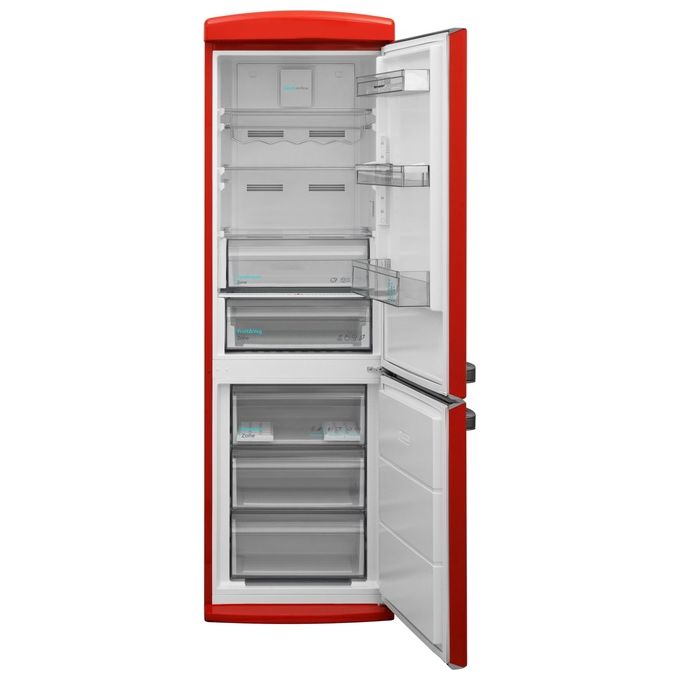 Sharp SJ-NRA11RMXRD Frigorifero Combinato 331 L 190 cm Classe D 37 dB No Frost colore Rosso