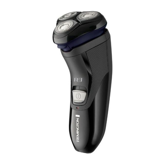 Remington R3002 R3 Style Series Rasoio elettrico Rotativo solo a secco 3 testine colore Nero Grigio