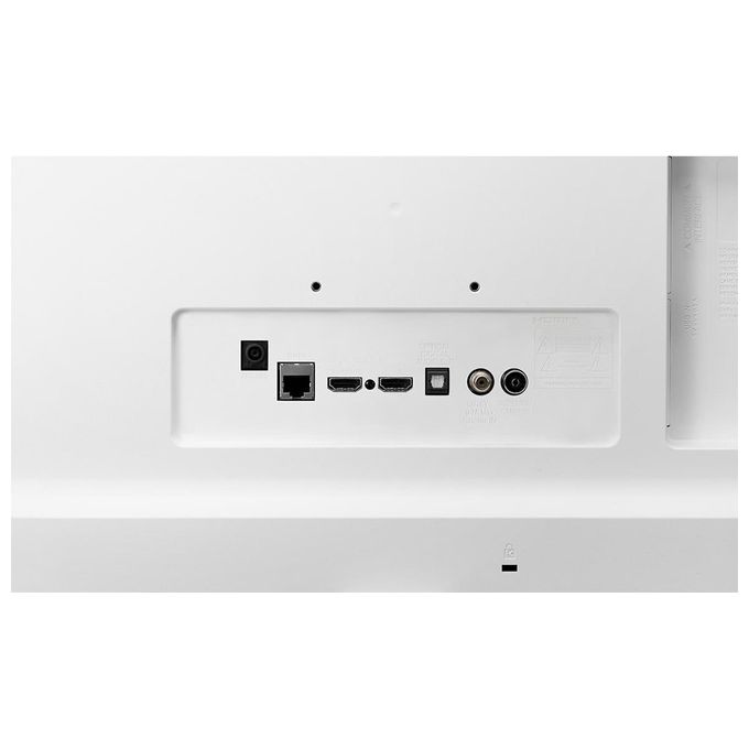 LG 24TQ510S-WZ Monitor TV 24'' LED HD Smart TV webOS 22 Wi-Fi DVB-T2 2 HDMI colore Bianco