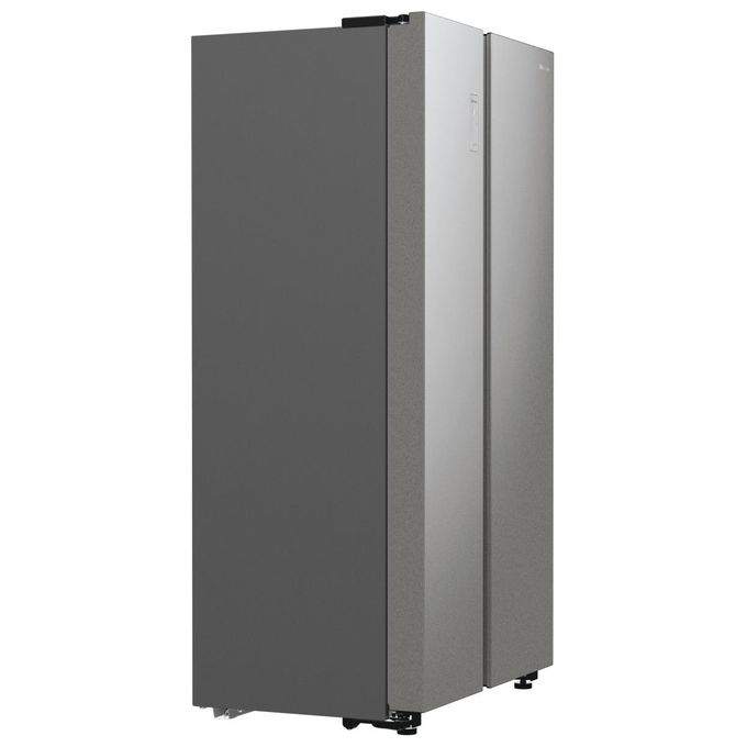 Hisense RS711N4ACE Frigorifero Side by Side 550 L 178,6 cm Classe E 38 dB Total No Frost Inverter (178,6x91x64,3 cm) colore Inox