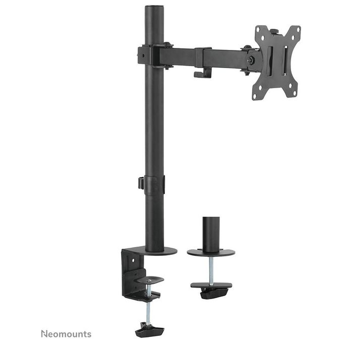 Neomounts 13058737000 FPMA-D540BLACK Supporto da Scrivania per Monitor 13-32 Pollici VESA 75x75 100x100 mm Regolabile Altezza Profondita' Inclinazione Rotazione Gestione Cavi colore Nero