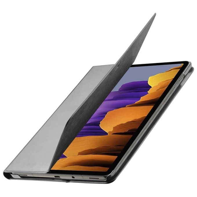 Cellularline FOLIOGTABS9FEPL12K Folio Custodia a libro per Samsung Galaxy Tab S9 FE+ Ecopelle Stand 3 livelli Sleep Wake colore Nero