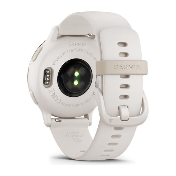 Garmin 010-02862-11 Vivoactive 5 Smartwatch GPS AMOLED 1.2'' 4 GB Wi-Fi NFC Body Battery 11 giorni colore Bianco