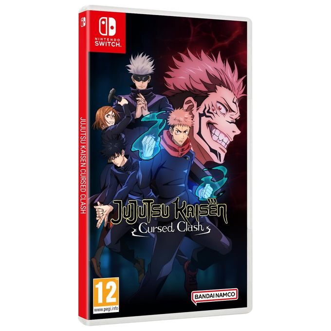 BANDAI NAMCO INS116443 Jujutsu Kaisen Cursed Clash Videogioco Nintendo Switch Picchiaduro 2v2 3D PEGI 12 Multiplayer Online