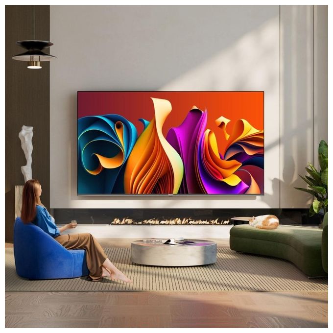 Hisense 55A79NQ Smart TV 55'' QLED 4K Ultra HD VIDAA Dolby Vision Dolby Atmos Wi-Fi colore Nero