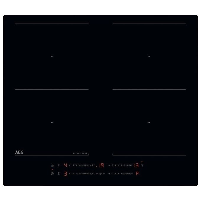 AEG 949 598 346 Serie 6000 Piano cottura a induzione 60 cm 4 zone DoubleBridge colore Nero