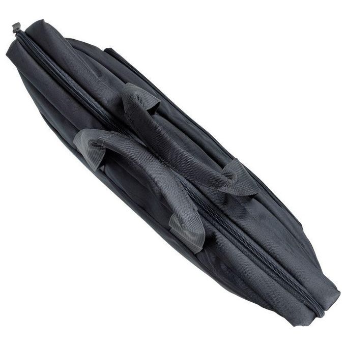 Rivacase 7531 Alpendorf Borsa Ventiquattrore per Notebook fino a 16'' in Poliestere Riciclato RPET con Tasca Imbottita e Tracolla Rimovibile colore Nero