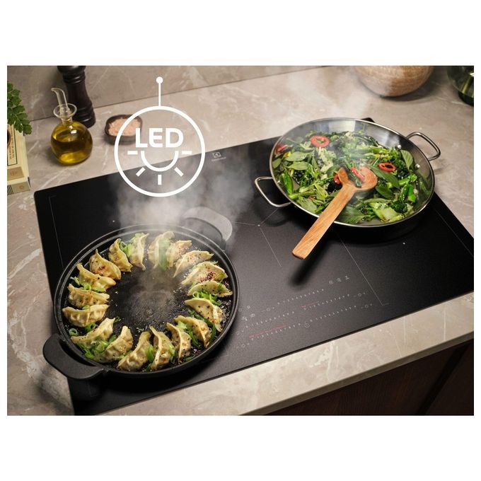 Electrolux LFC319X Cappa a Parete 90 cm 420 m³-h Classe D 66 dB Pulsanti colore Inox
