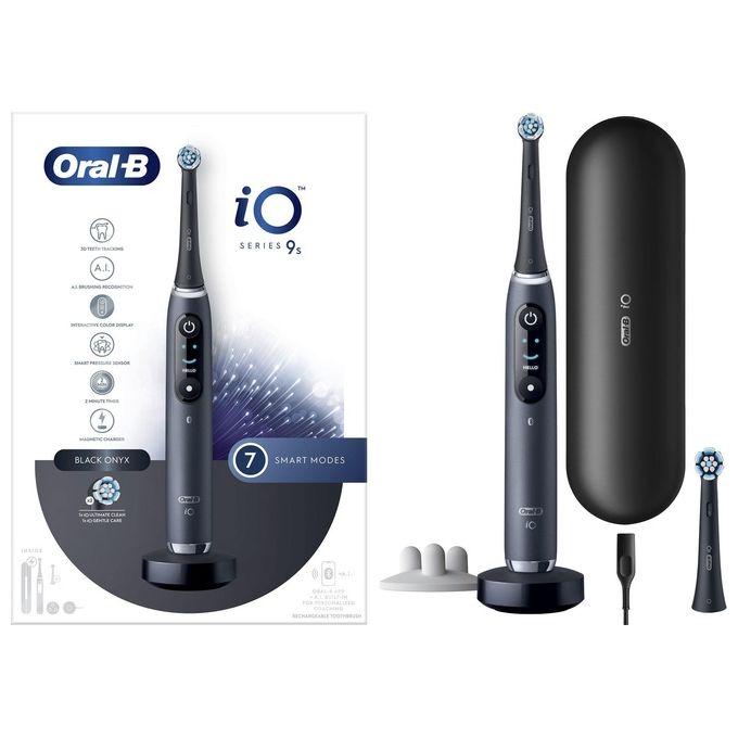 Oral-B 984825113 iO 9S Spazzolino elettrico Magnetico 7 modalita' colore Nero