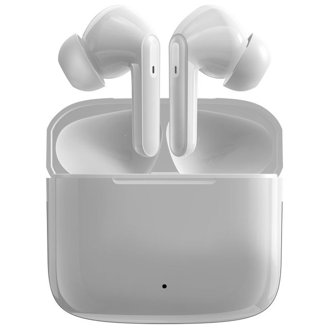 Denver TWE-61 Auricolari True Wireless Stereo In-ear Bluetooth 5.0 con Custodia di Ricarica colore Bianco