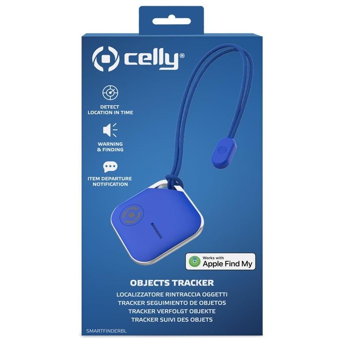 Localizzatore Rintraccia Oggetti Celly Blu