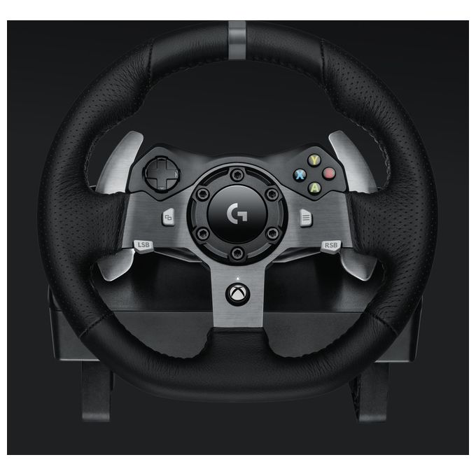 Volante G920 Driving Force da Corsa per Xbox One-PC Nero