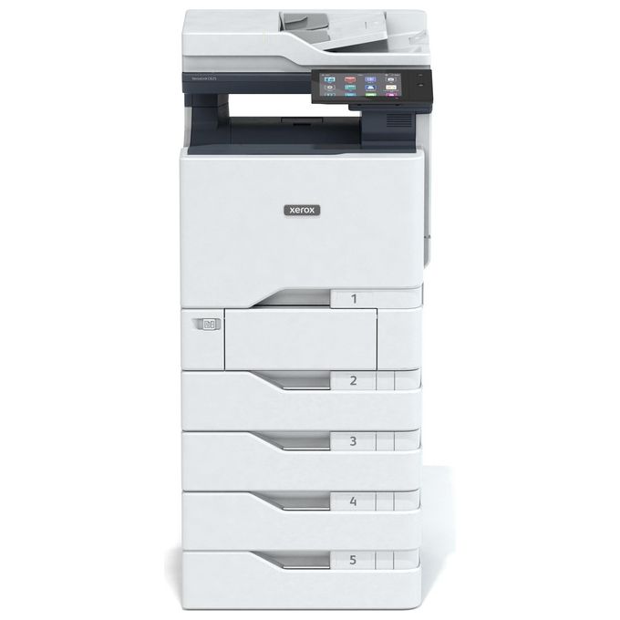 Xerox C625V_DN VersaLink C625 Stampante Multifunzione Laser a Colori A4 50 ppm Duplex Automatico con Touchscreen 7 pollici Wi-Fi Opzionale Ethernet Gigabit NFC colore Nero