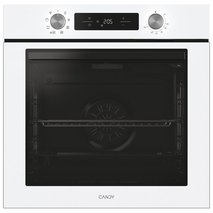 CANDY 33703920 Bake 600 Forno da incasso Elettrico Ventilato 78 L Classe A+ 9 Funzioni con App hOn Pulizia Idrolitica (59.5x59.5x56.8 cm) colore Bianco