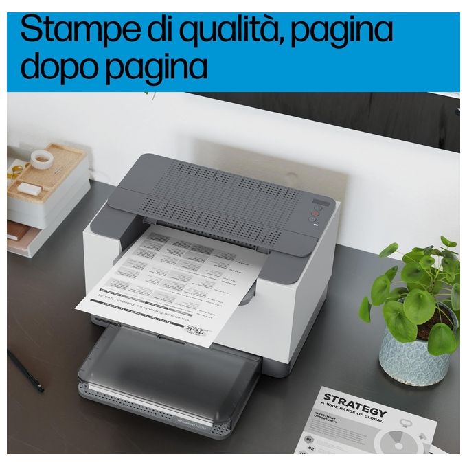 HP 8J9L0F#B19 Stampante LaserJet M209d Monocromatica Velocita' 29 ppm Stampa Fronte Retro Automatica Risoluzione 600 x 600 DPI colore Nero Bianco