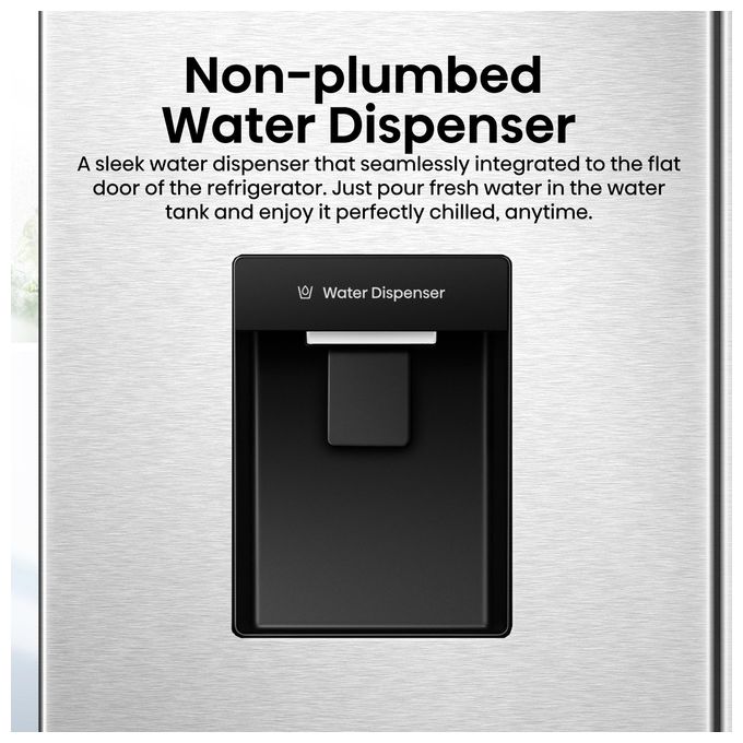 Hisense RQ5P470SMIE Frigorifero 4 Porte 460 L 178 cm Classe E 37 dB Total No Frost Wi-Fi Dispenser Acqua colore Inox