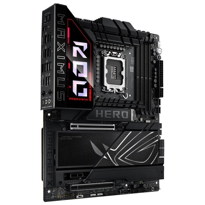 ASUS 90MB1ID0-M0EAY0 ROG Maximus Z890 Hero Scheda Madre ATX Socket LGA 1851 DDR5 Wi-Fi 7 6 M.2 colore Nero