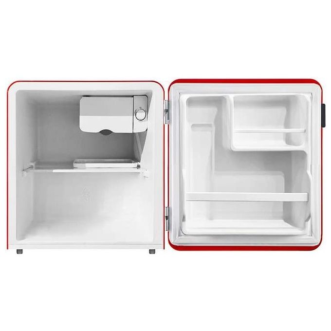 Midea MDRD86SLE32 Frigorifero Minibar 47 L 49 cm Classe E 41 dB Statico Design Retro' colore Rosso